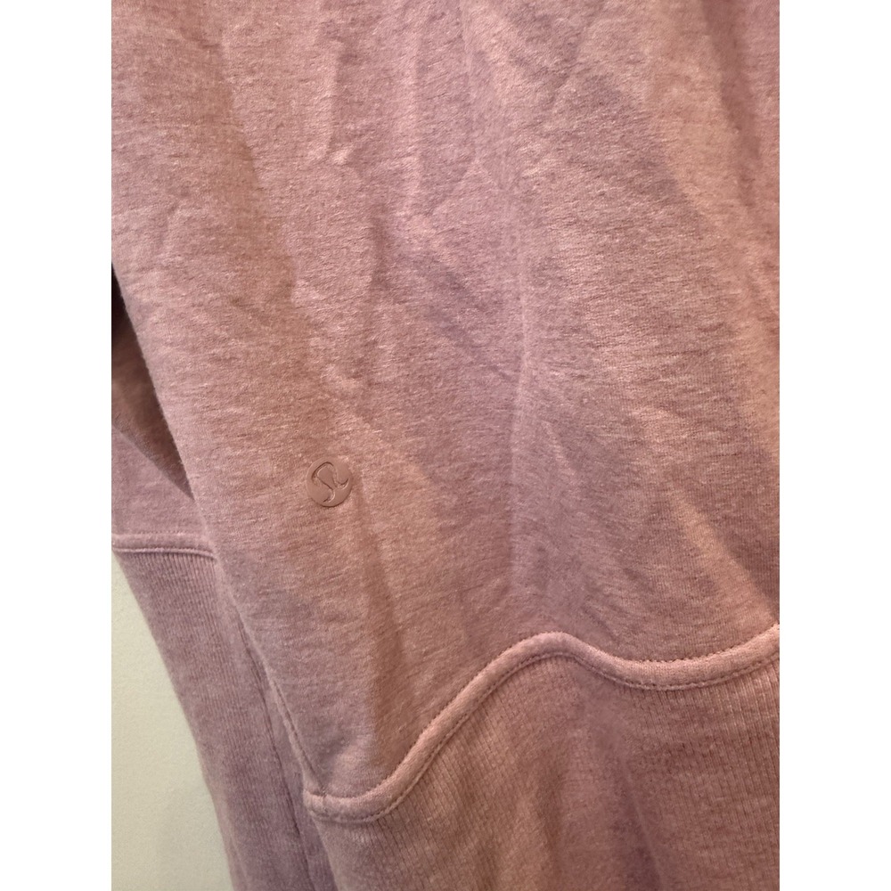 Lululemon High Lines Pullover Heathered Vintage Mauve Women's Size 6 - Picture 9 of 9